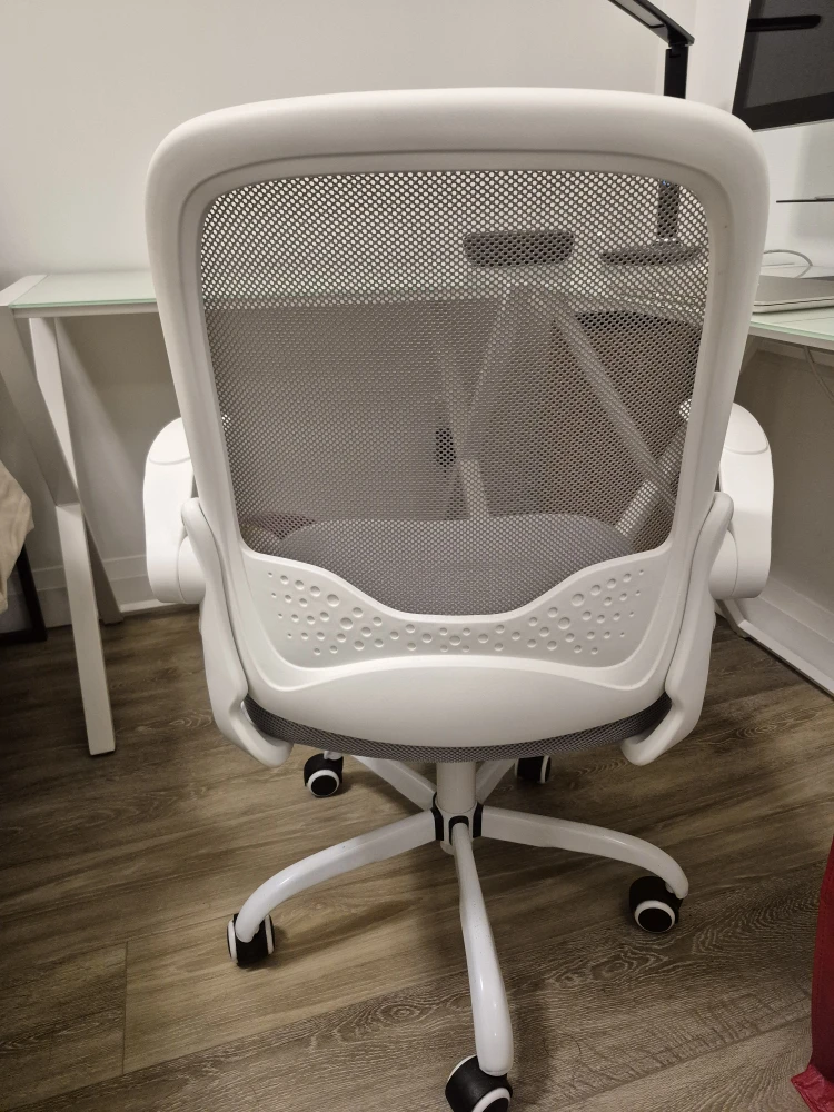 White Mesh Office Chair - photo 2