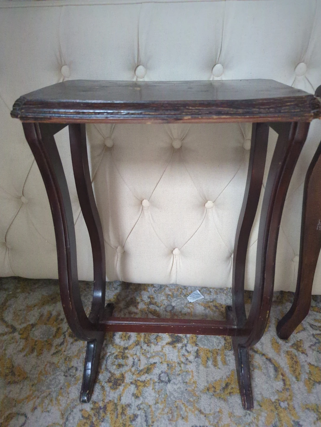 Wooden accent table