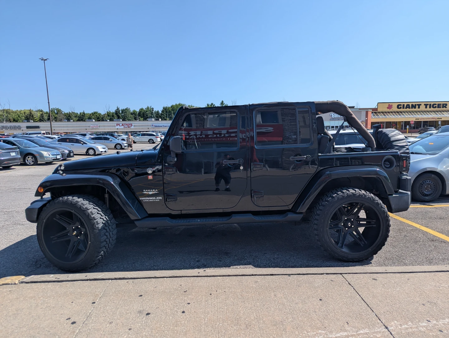Black Jeep Wrangler Sahara unlimited. X fully upgraded - photo 3