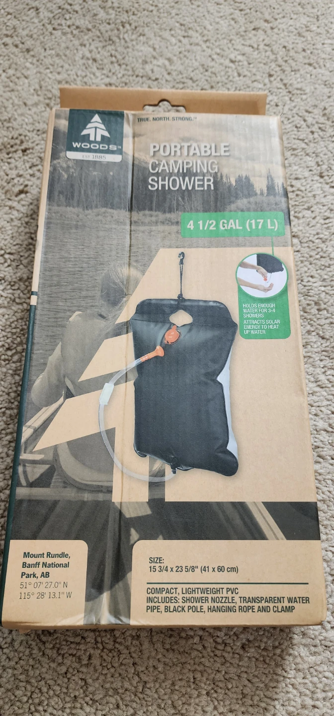 Woods Portable Camping Shower 4 1/2 Gal - photo 2