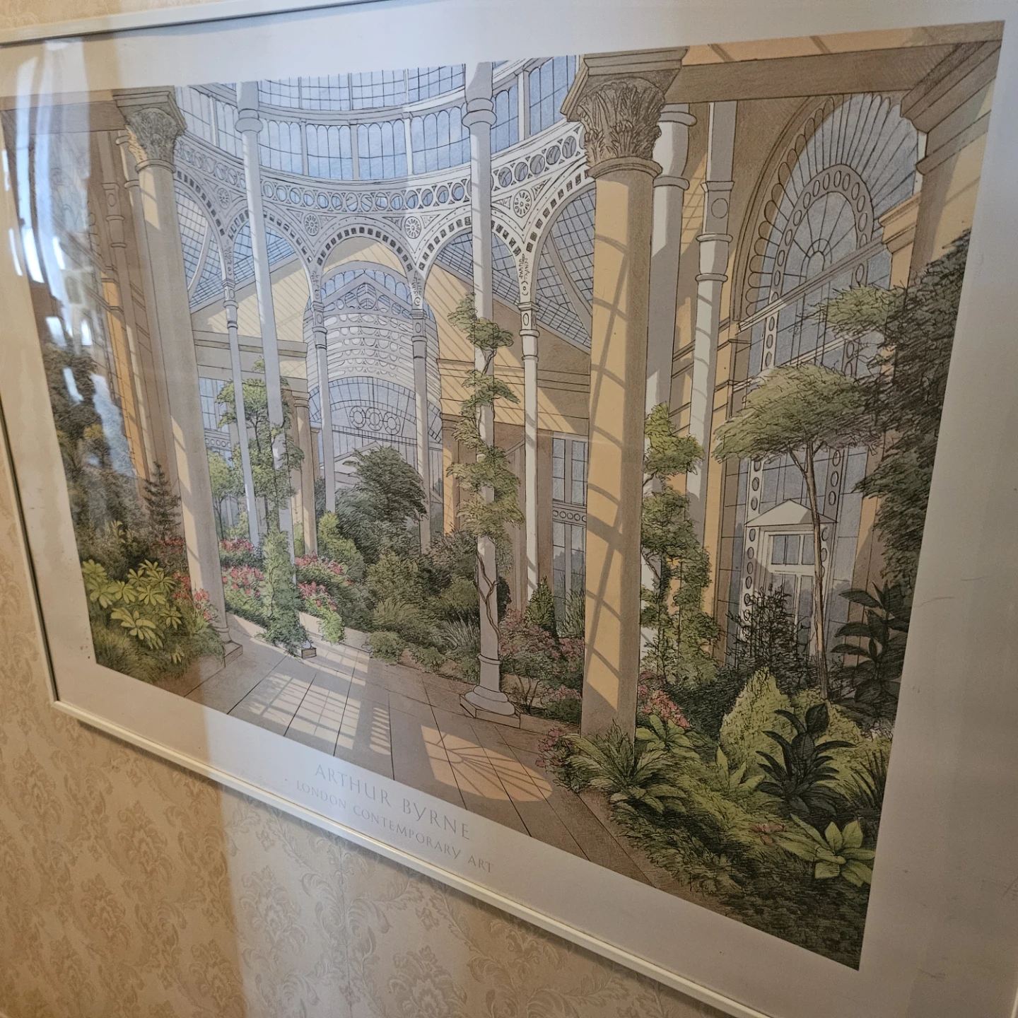 Large framed poster print "Syon House"