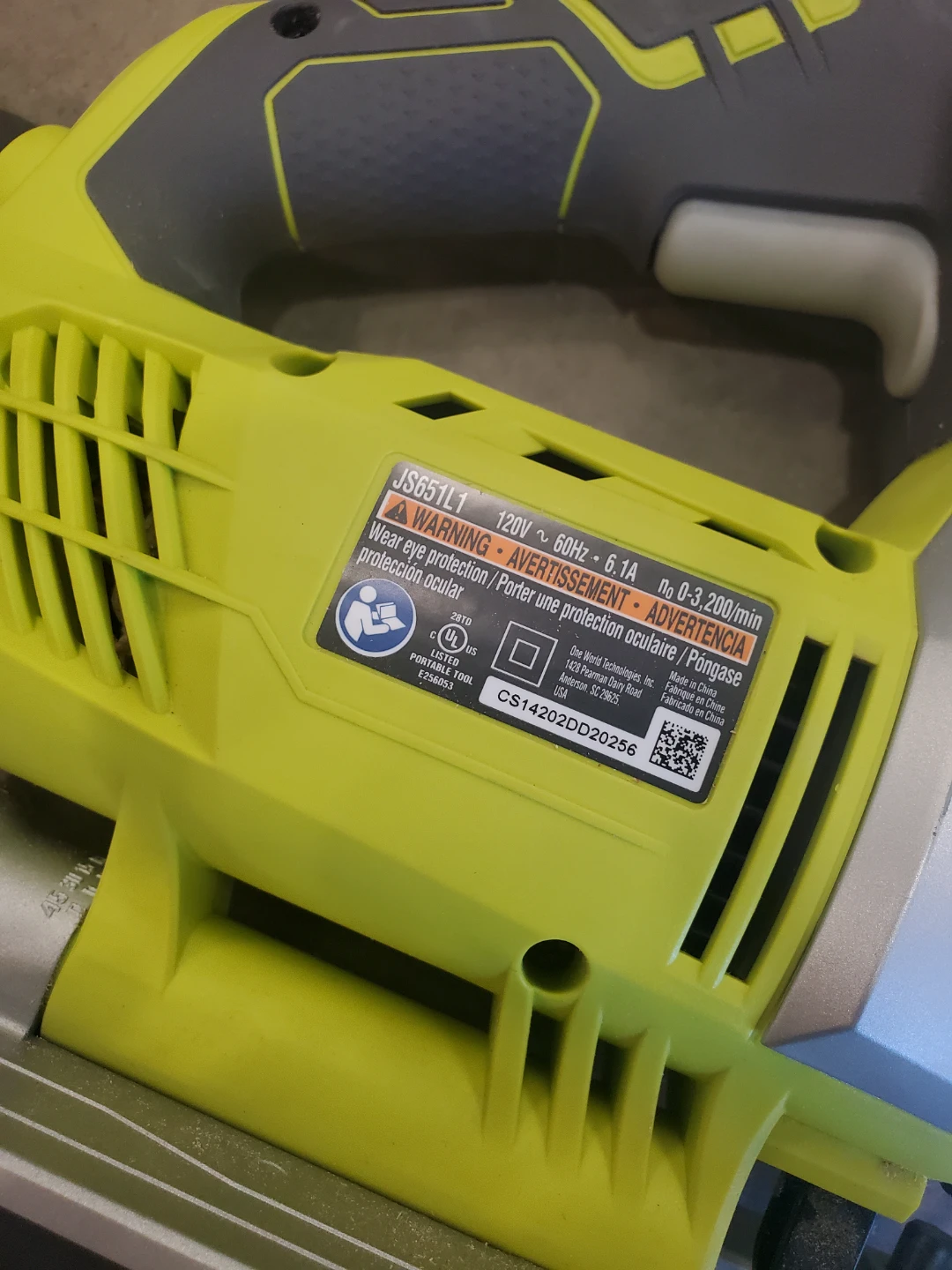 Ryobi JS651L1 Jigsaw - photo 3