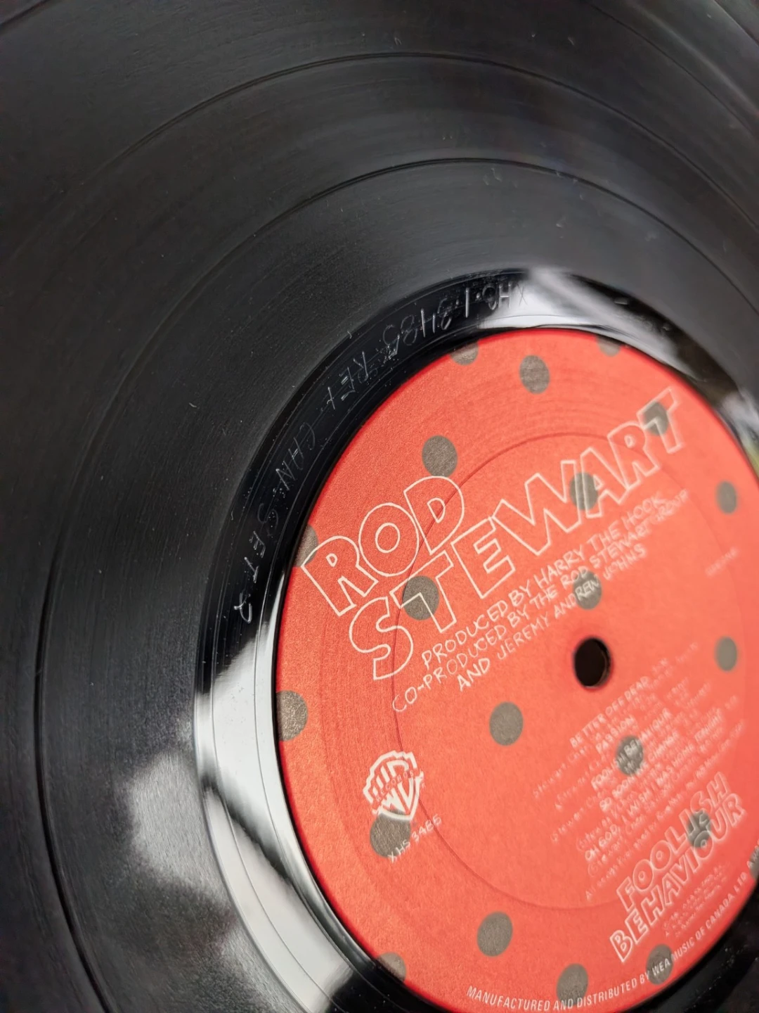 Rod Stewart – Foolish Behaviour Vinyl LP 1980 Canadian Pressing - photo 4