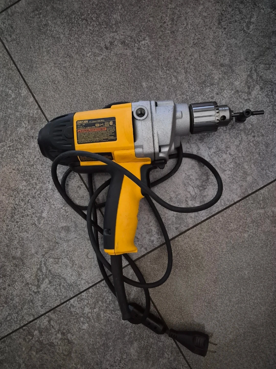 DEWALT 1/2" VSR Drill DW130V