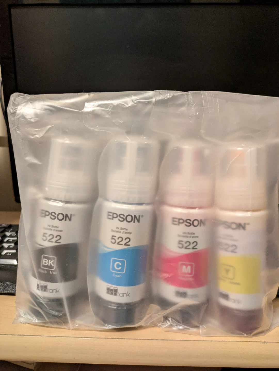 Epson 522 Ink Bottle Set