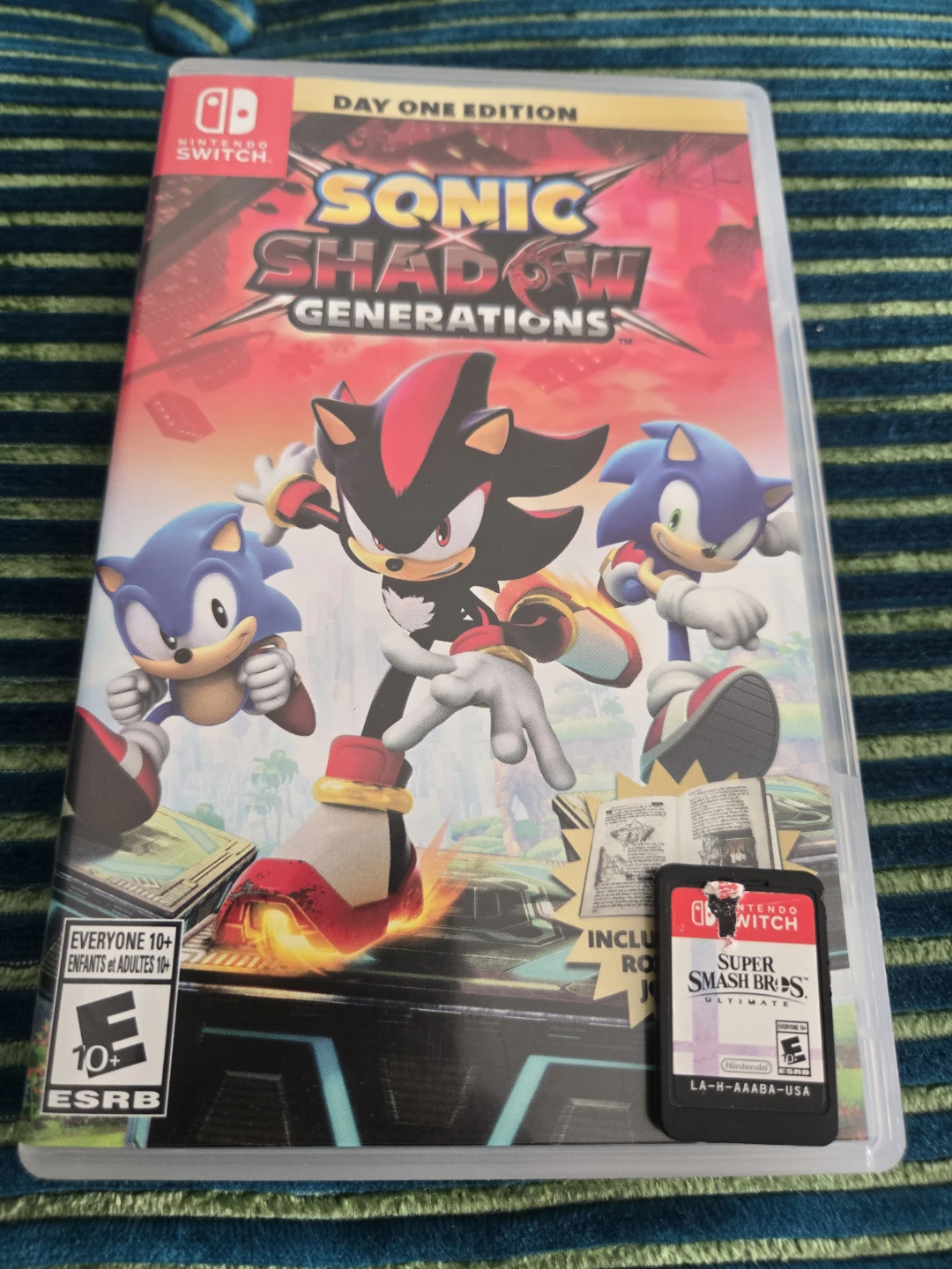 Nintendo Switch super Mario bros Sonic Generations Game