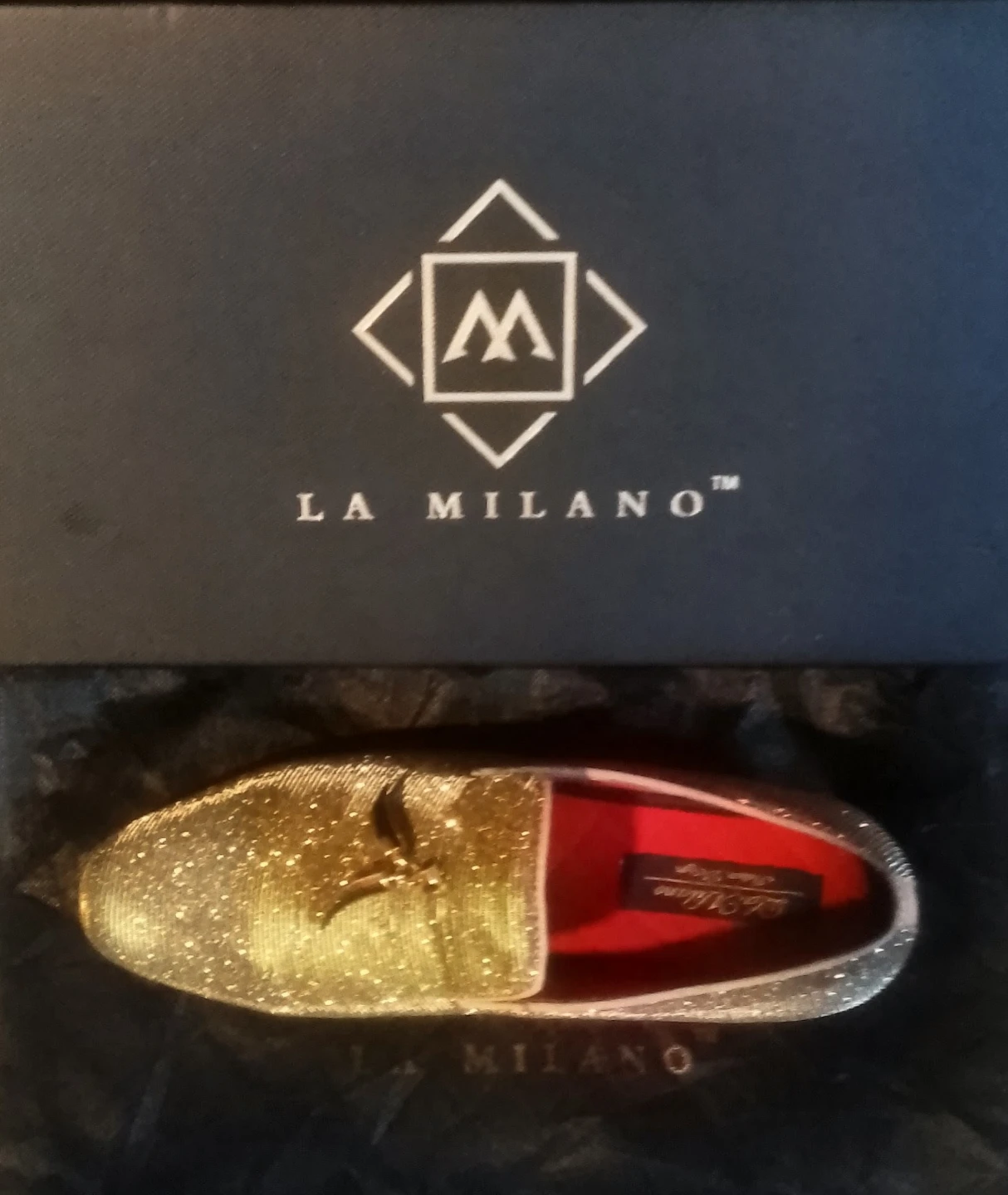 LA MILANO Mens Glitter Loafers - photo 3