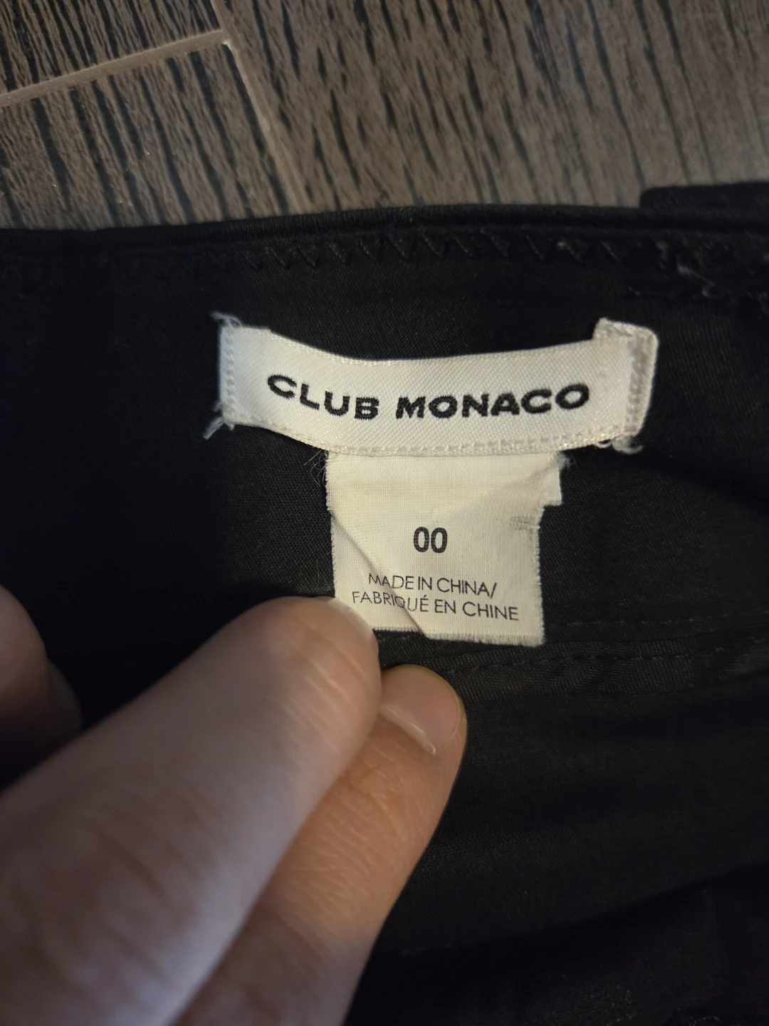 Club Monaco Black Shorts Size 00 - photo 3