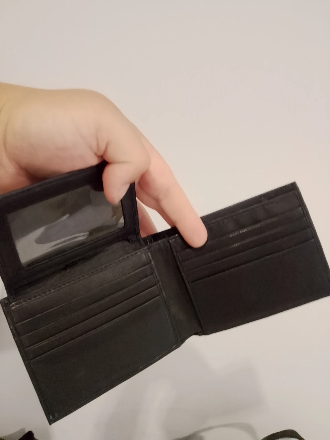 Kenneth Cole Reaction Black Leather Bifold Wallet - photo 4