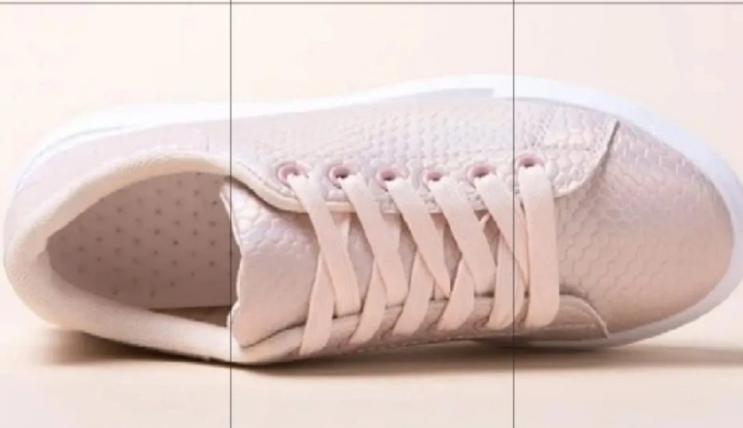 Pink snakeskin pattern platform sneakers - photo 2