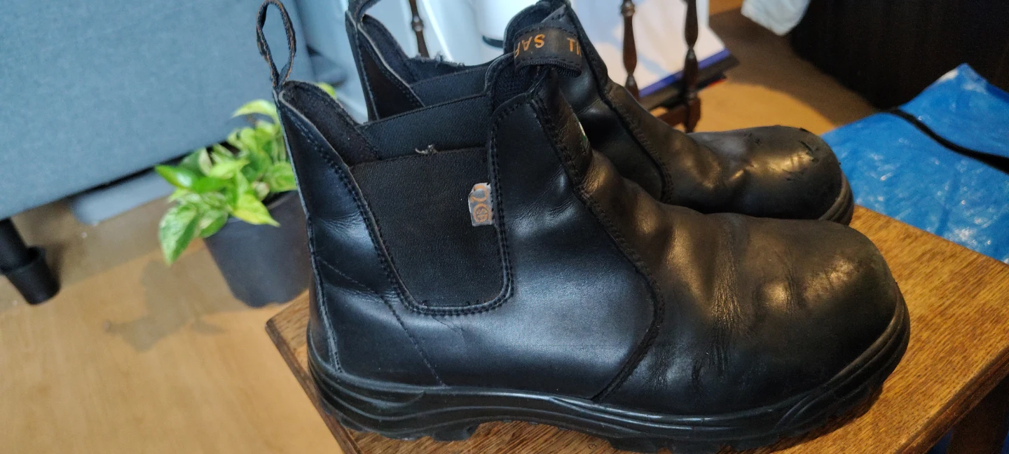 Black Safety Work Boots - photo 3