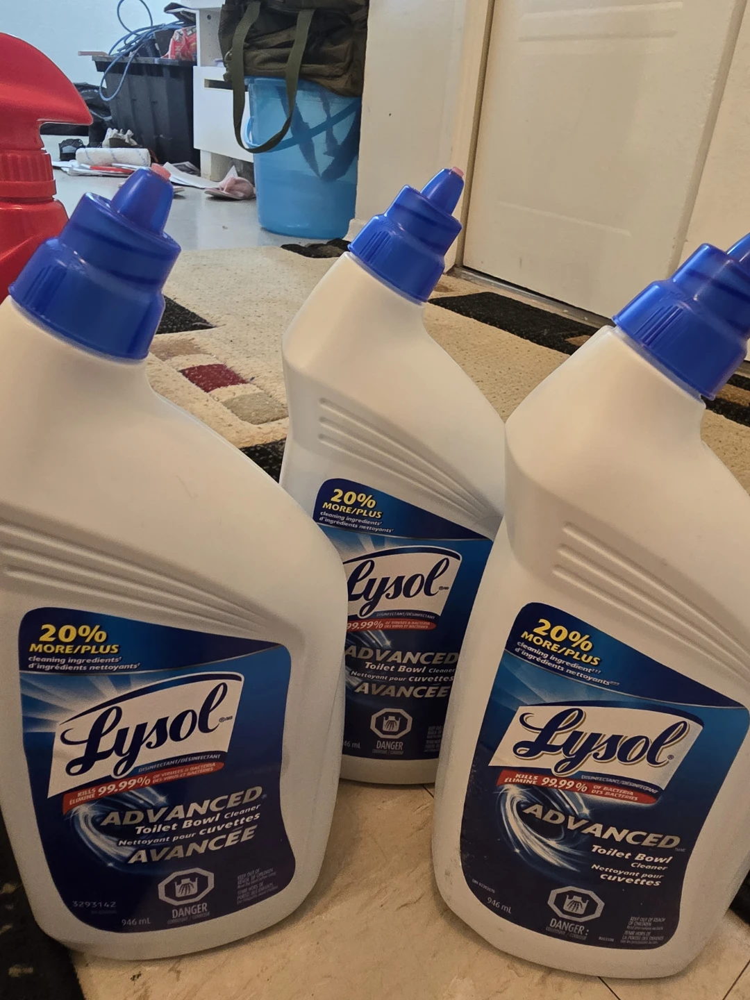 Lysol Advanced Toilet Bowl Cleaner (3 x 946 mL)