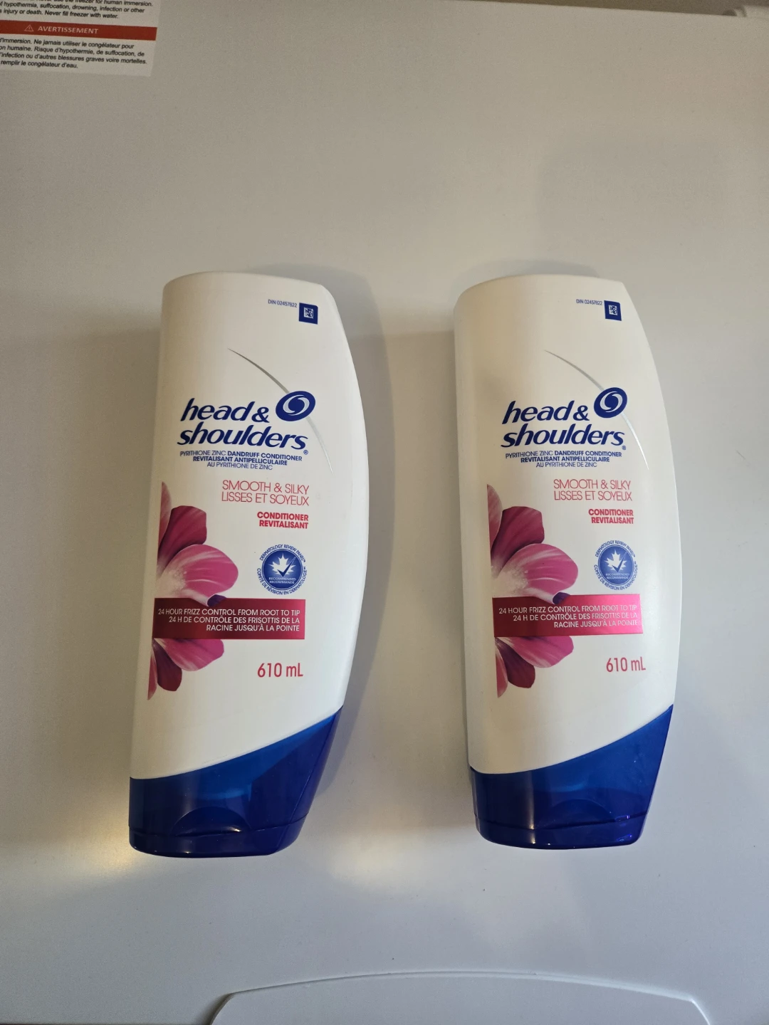 Head & Shoulders Smooth & Silky Conditioner 610 mL (2 bottles)