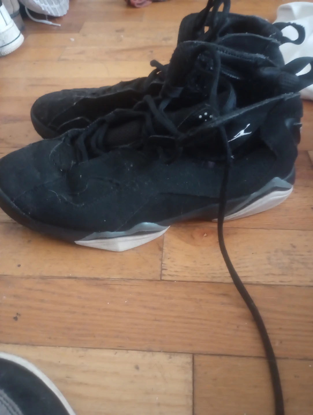 Black Jordan High-Top Sneakers - photo 3
