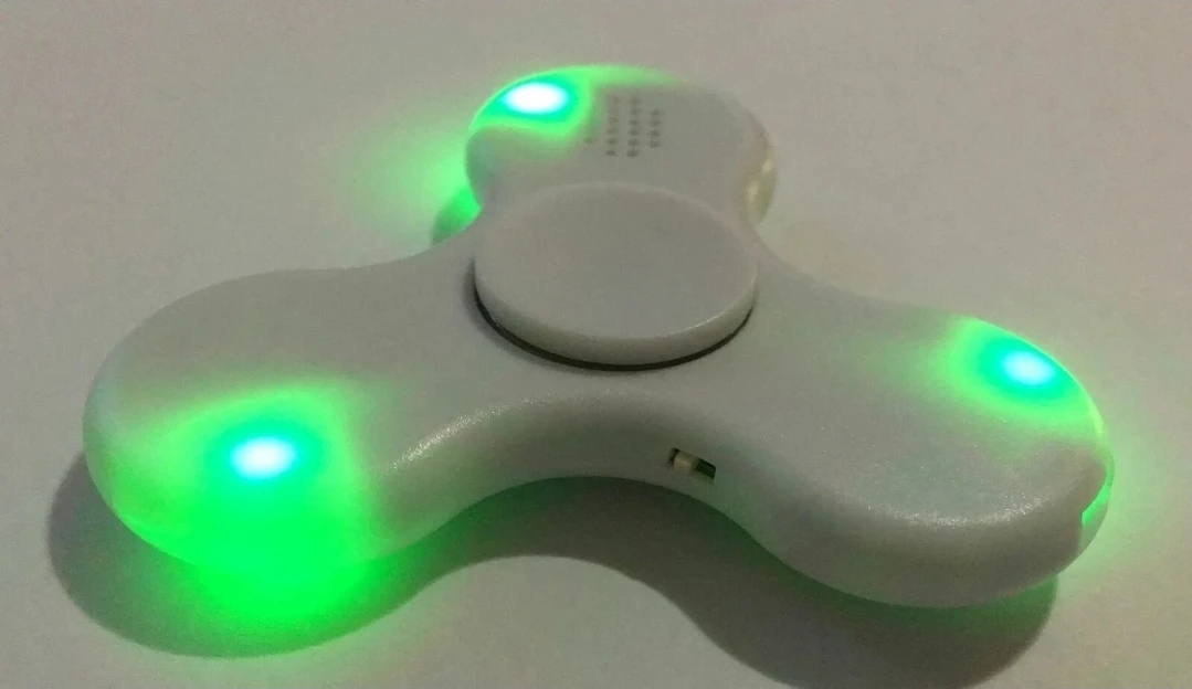 ❤️ Bluetooth LED Fidget Spinner with Built-In Speaker - photo 4