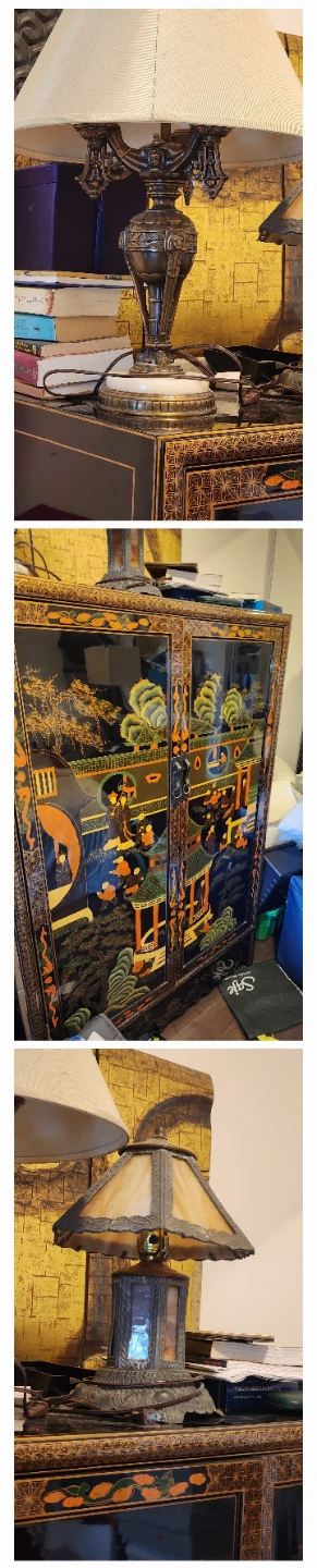 Black Lacquered Asian Inspired  Cabinet - photo 5