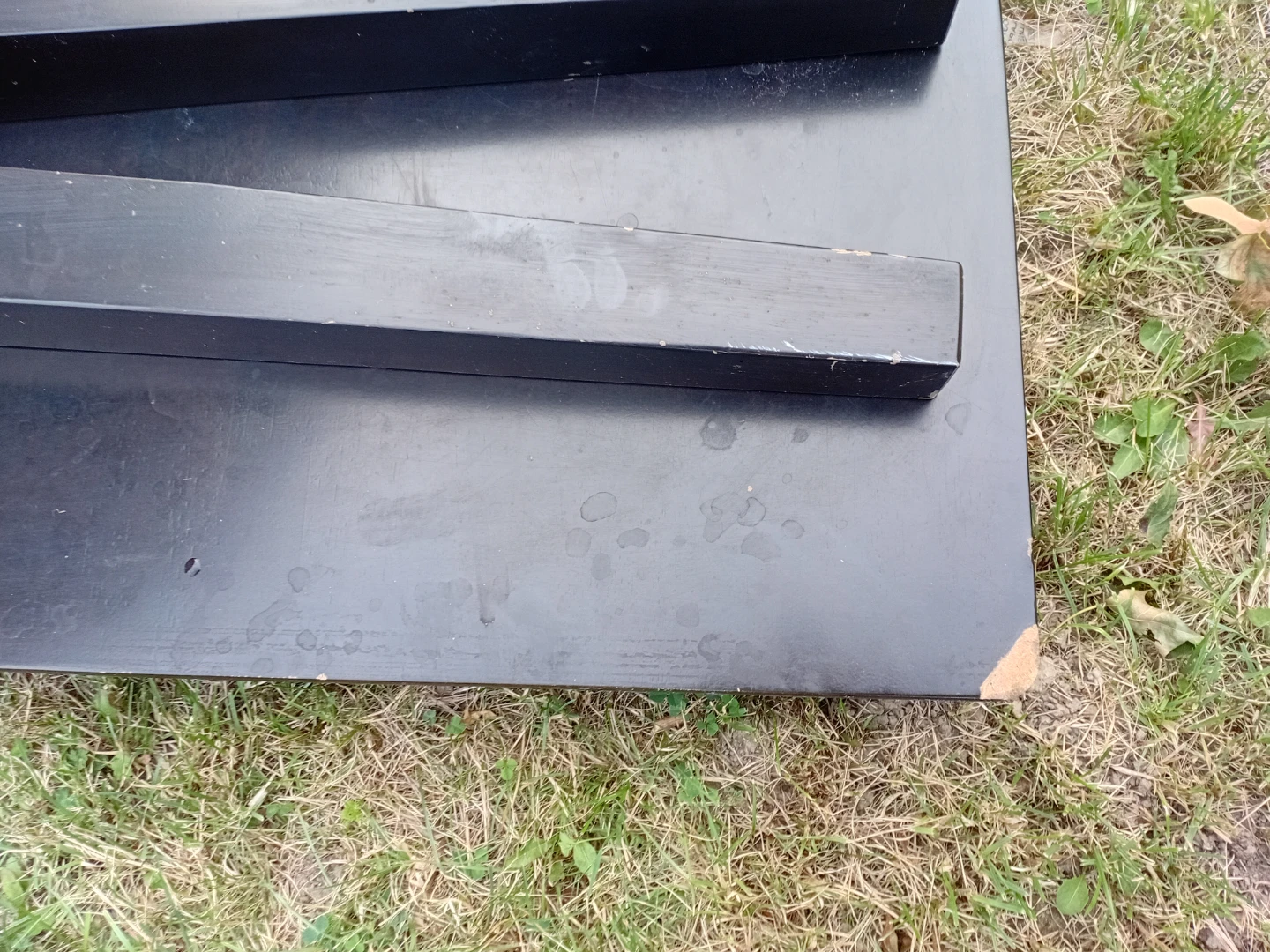 Black Dining Table Legs and Hardware - photo 2