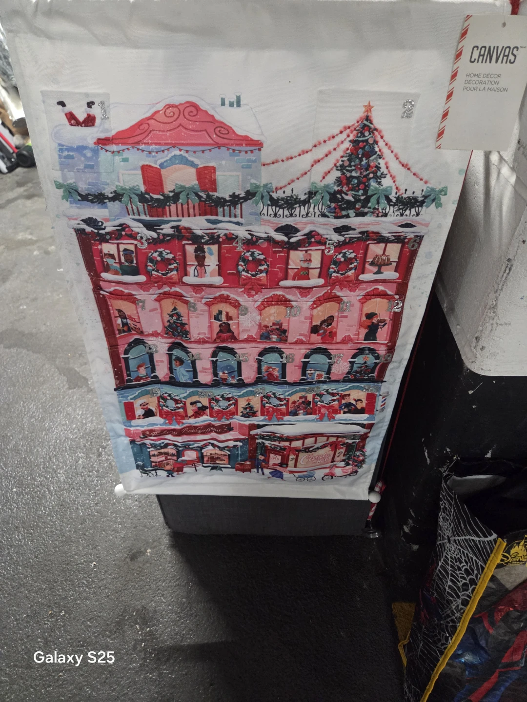 Canvas Christmas Building Home Decor - photo 2