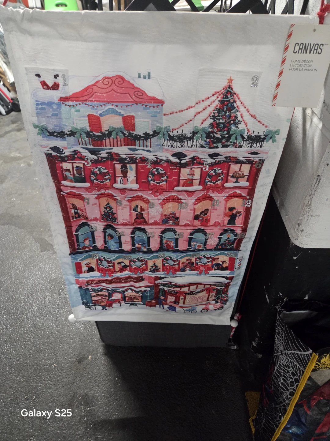 Canvas Christmas Building Home Decor - photo 3