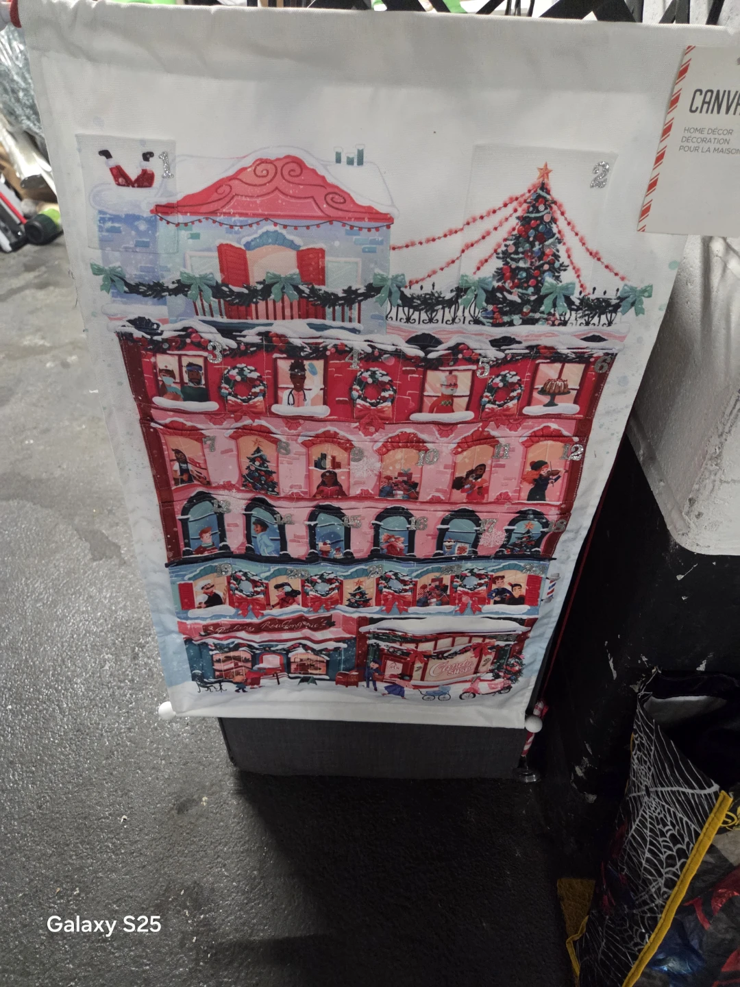 Canvas Christmas Building Home Decor - photo 4