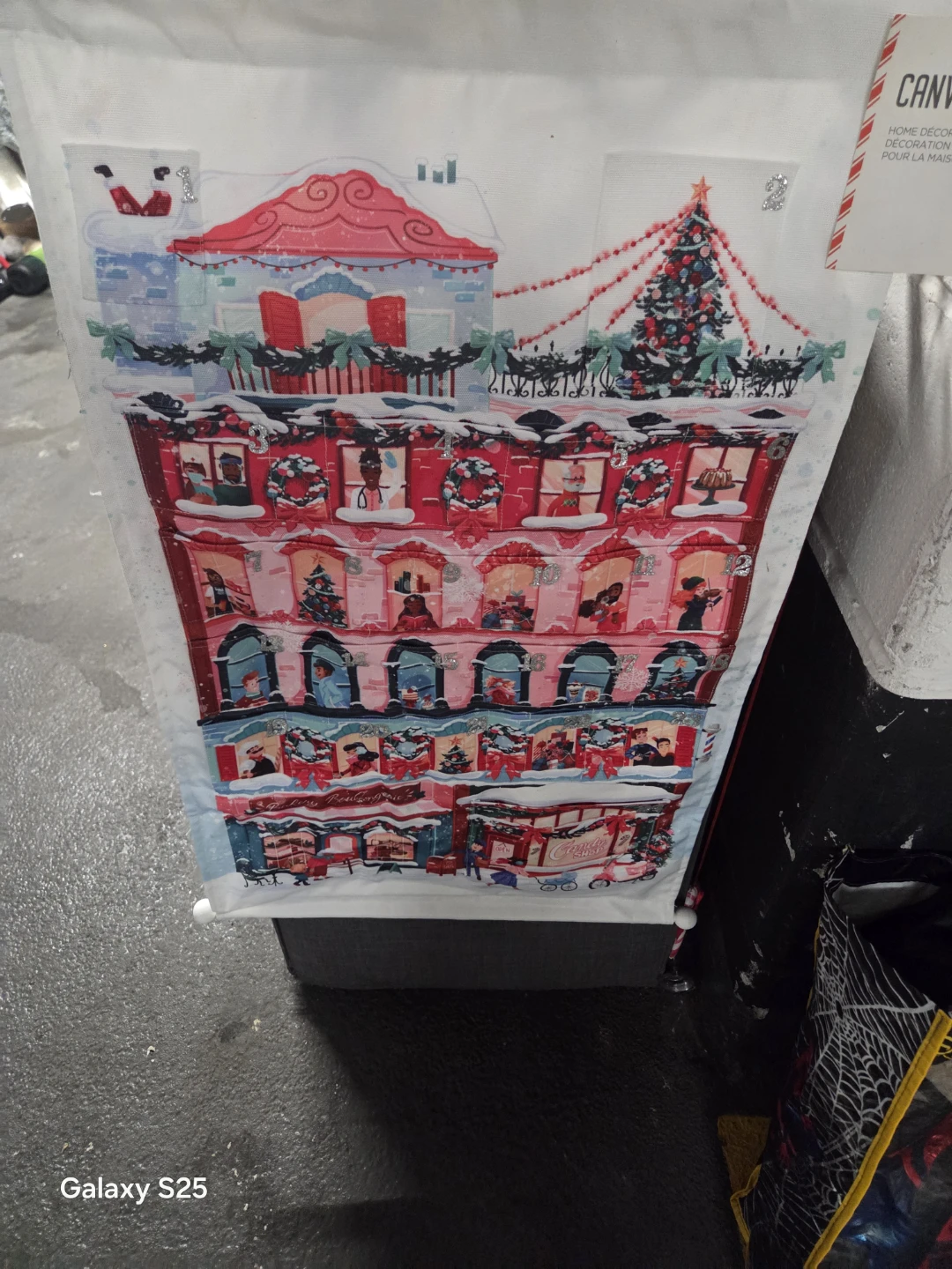 Canvas Christmas Building Home Decor - photo 5