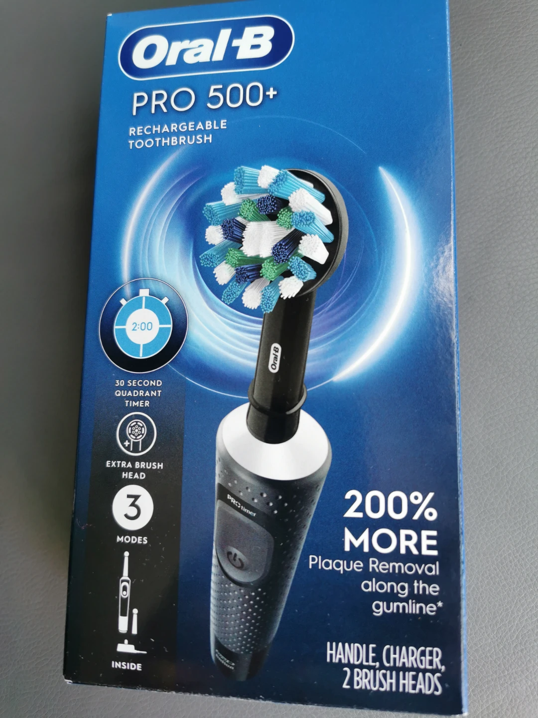 Oral-B PRO 500+ Rechargeable Toothbrush