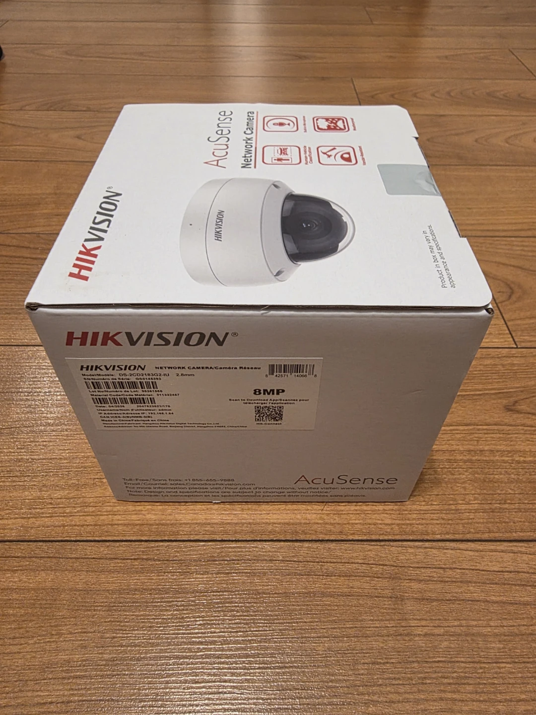 Hikvision AcuSense Network Camera 8MP