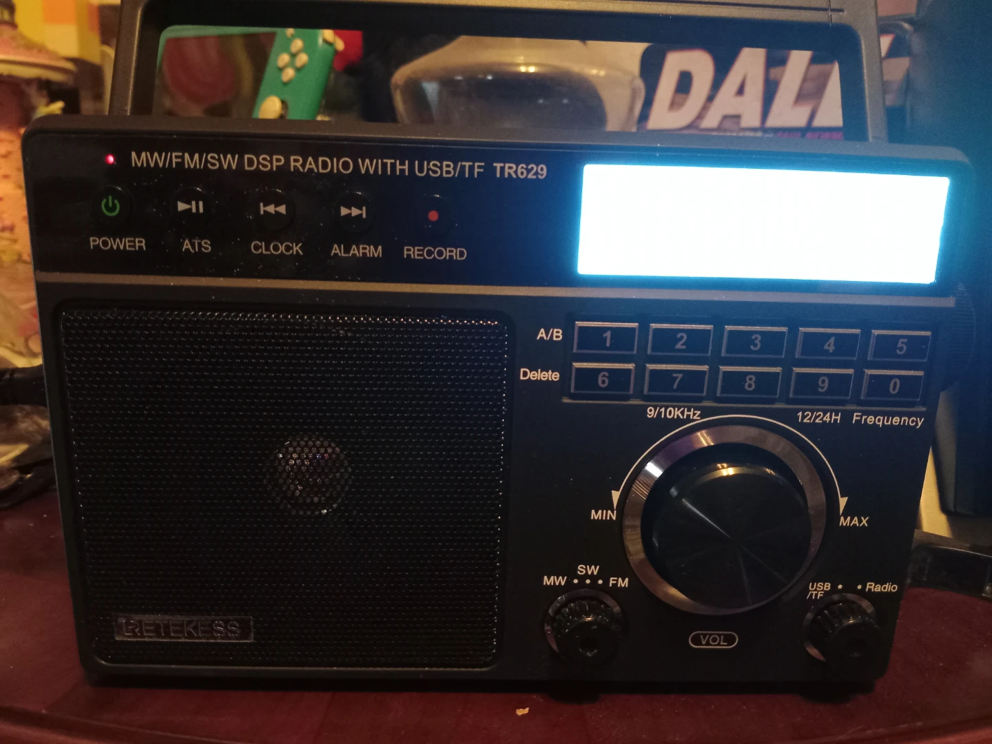 Retevis TR629 Portable AM/FM/SW DSP Radio with USB/TF - photo 3