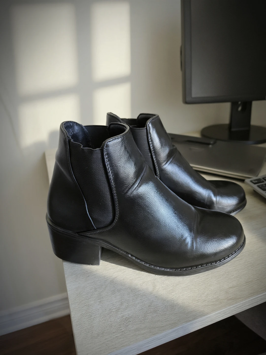 Black Ankle Boots for office