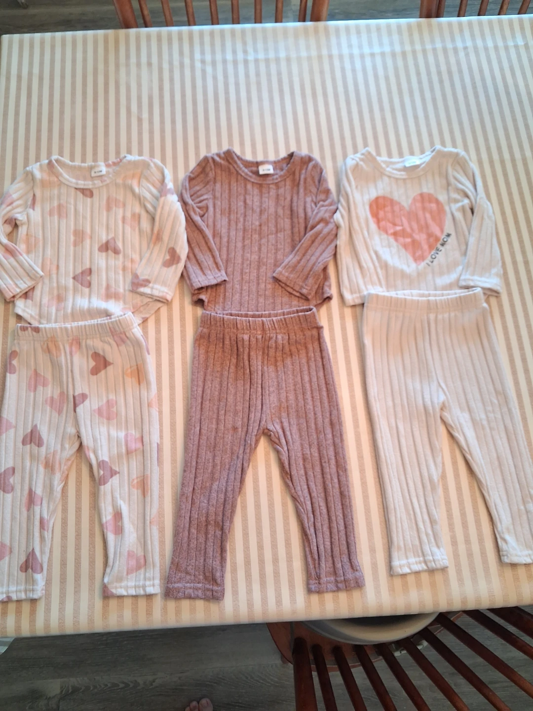 Baby Girl 9-12 month matching sets