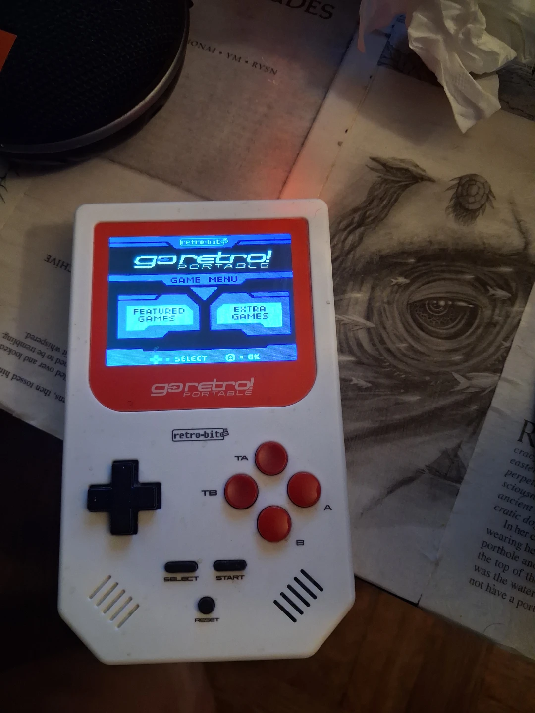 Retro-Bit GoRetro! Portable Handheld Game Console - photo 2
