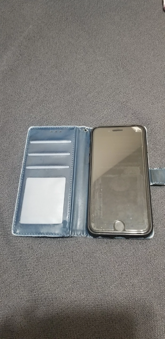 iPhone 7 + Wallet Case with Card Slots + Headphones + Charger - photo 4