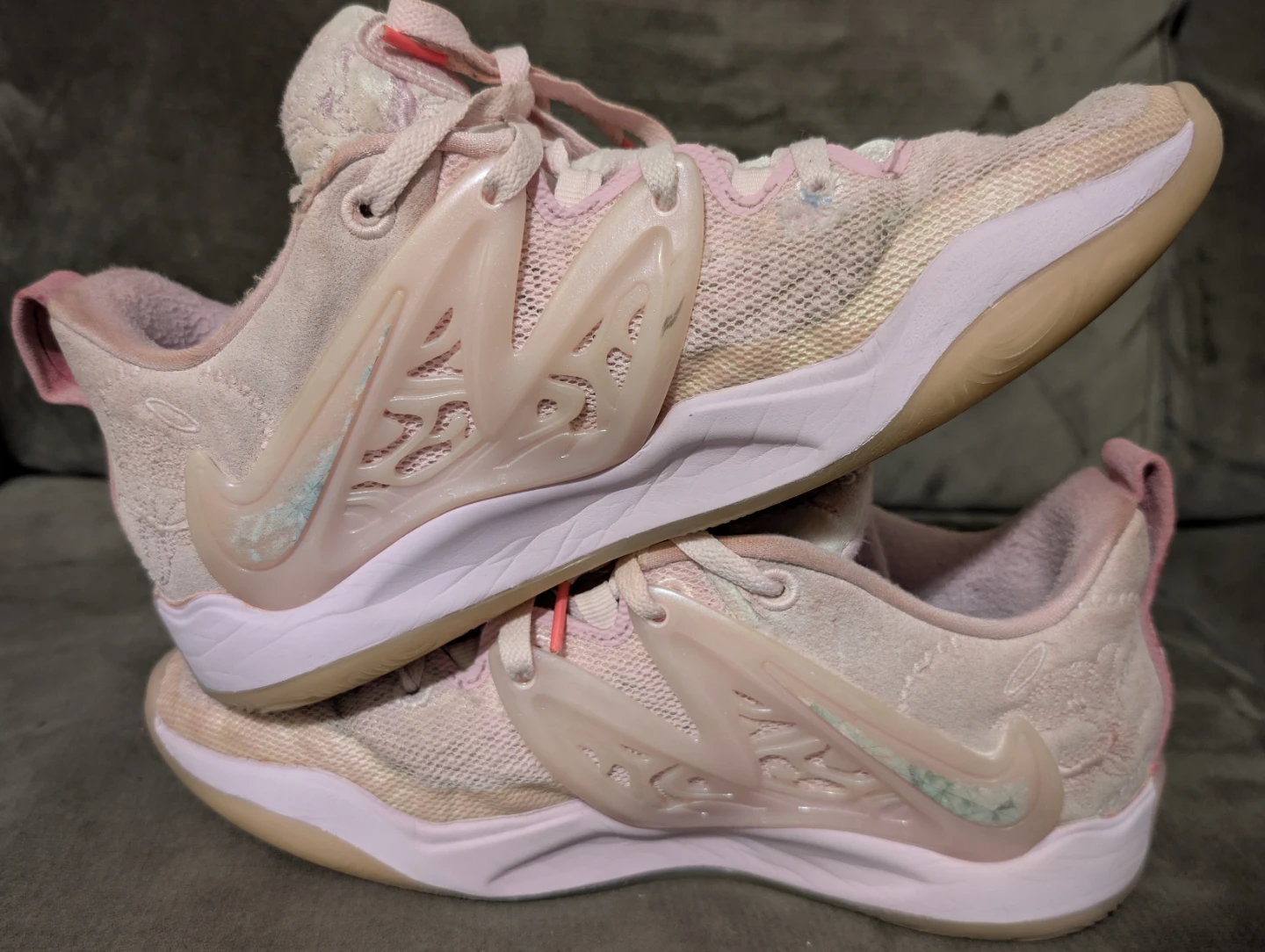 Nike Kevin Durant Aunt Pearl 15 NRG Pink Solid Athletic Shoe - photo 3
