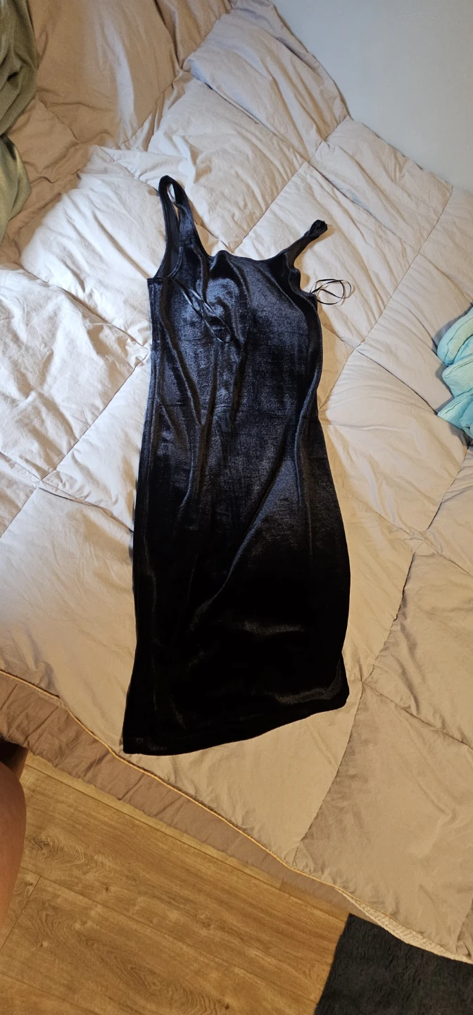 Zara velvet black Dress (cocktail)
