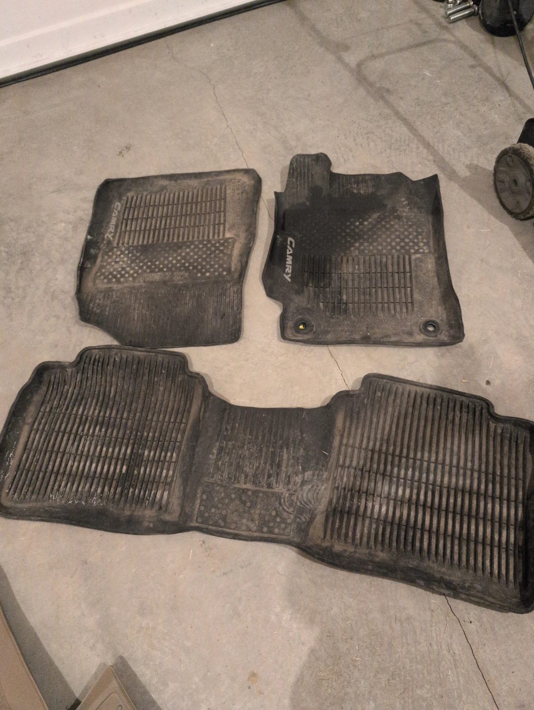 Toyota Camry All Weather Floor Mats (Set of 3)