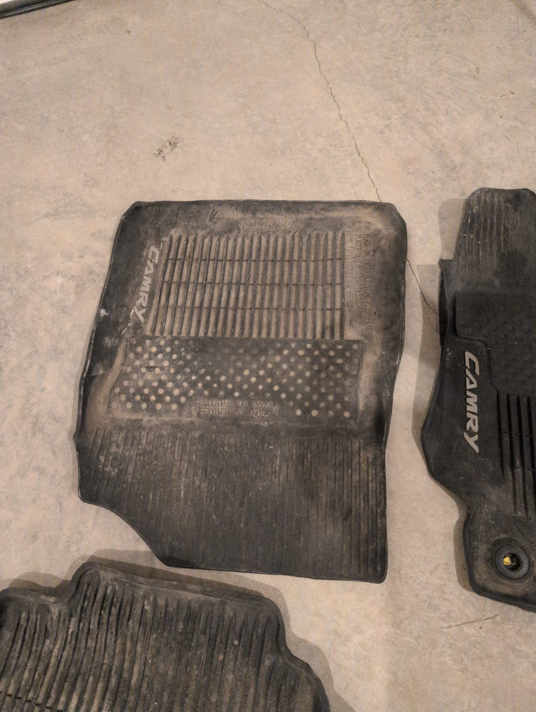 Toyota Camry All Weather Floor Mats (Set of 3) - photo 3