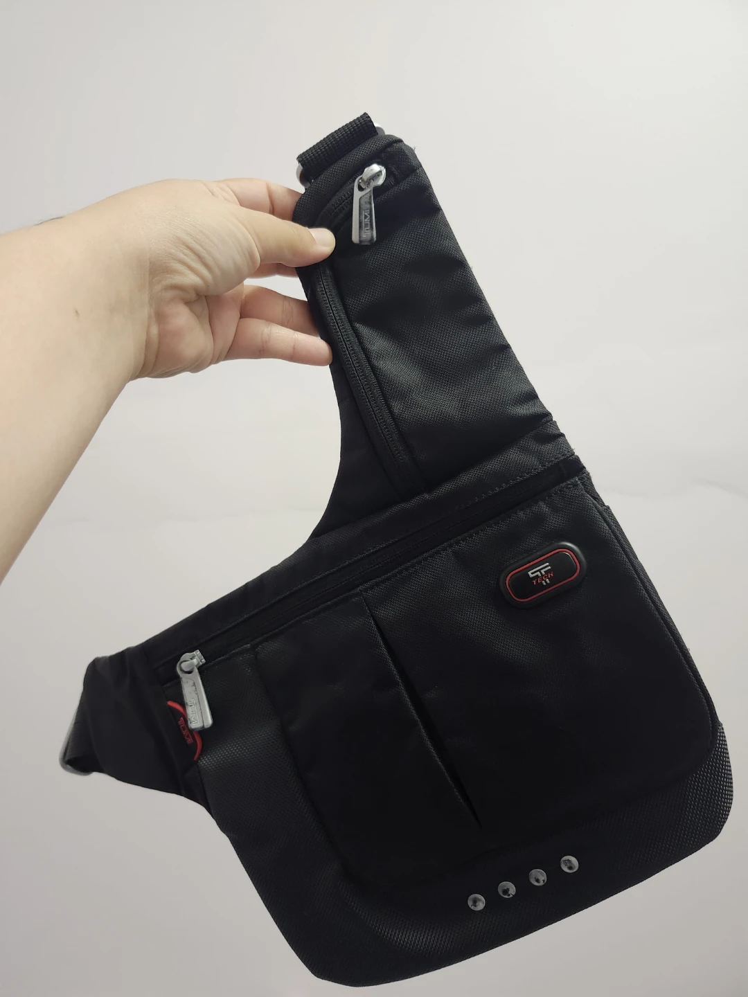 Tumi Black Sling Bag