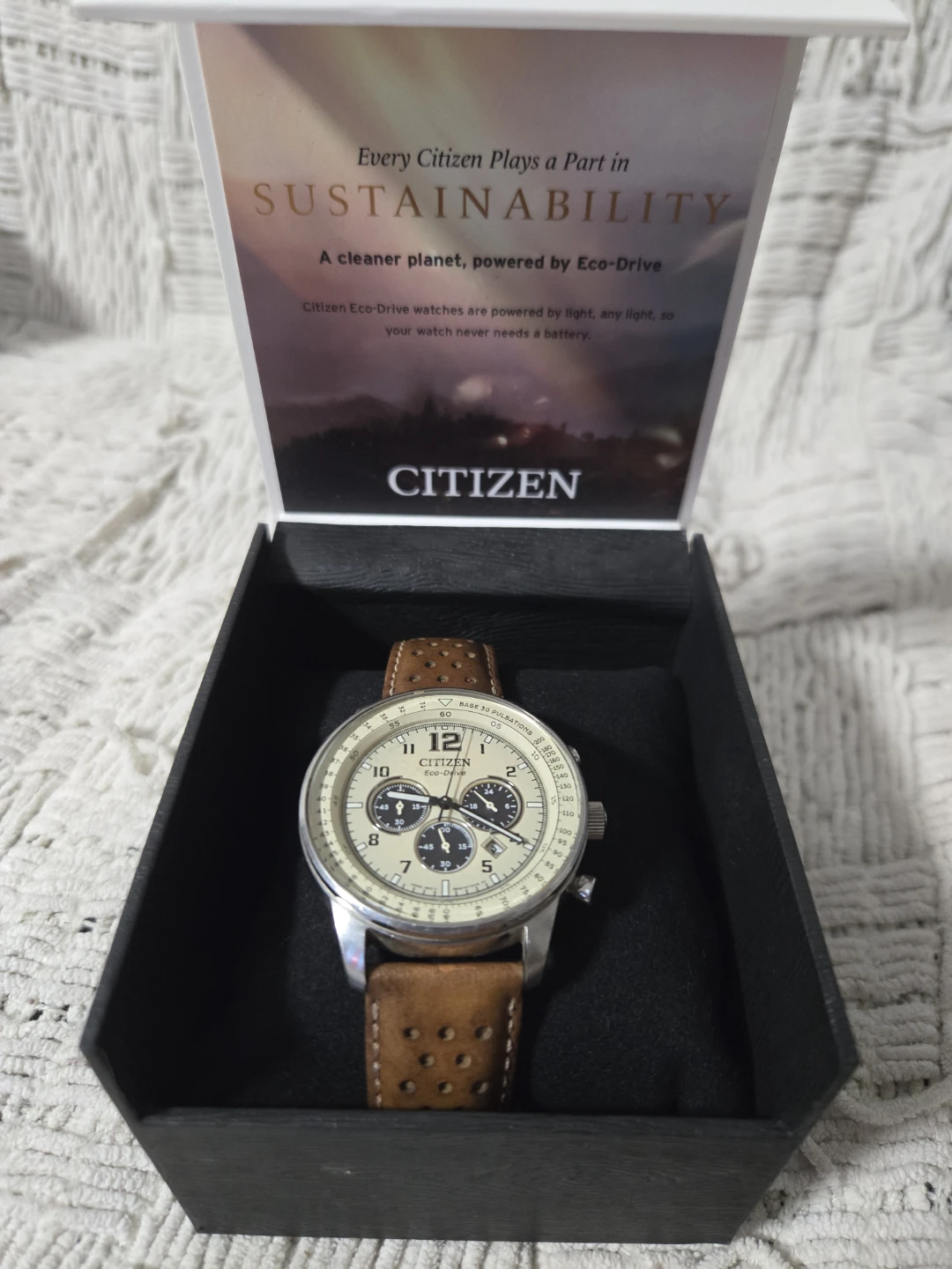 Citizen Eco-Drive Chronograph Watch
