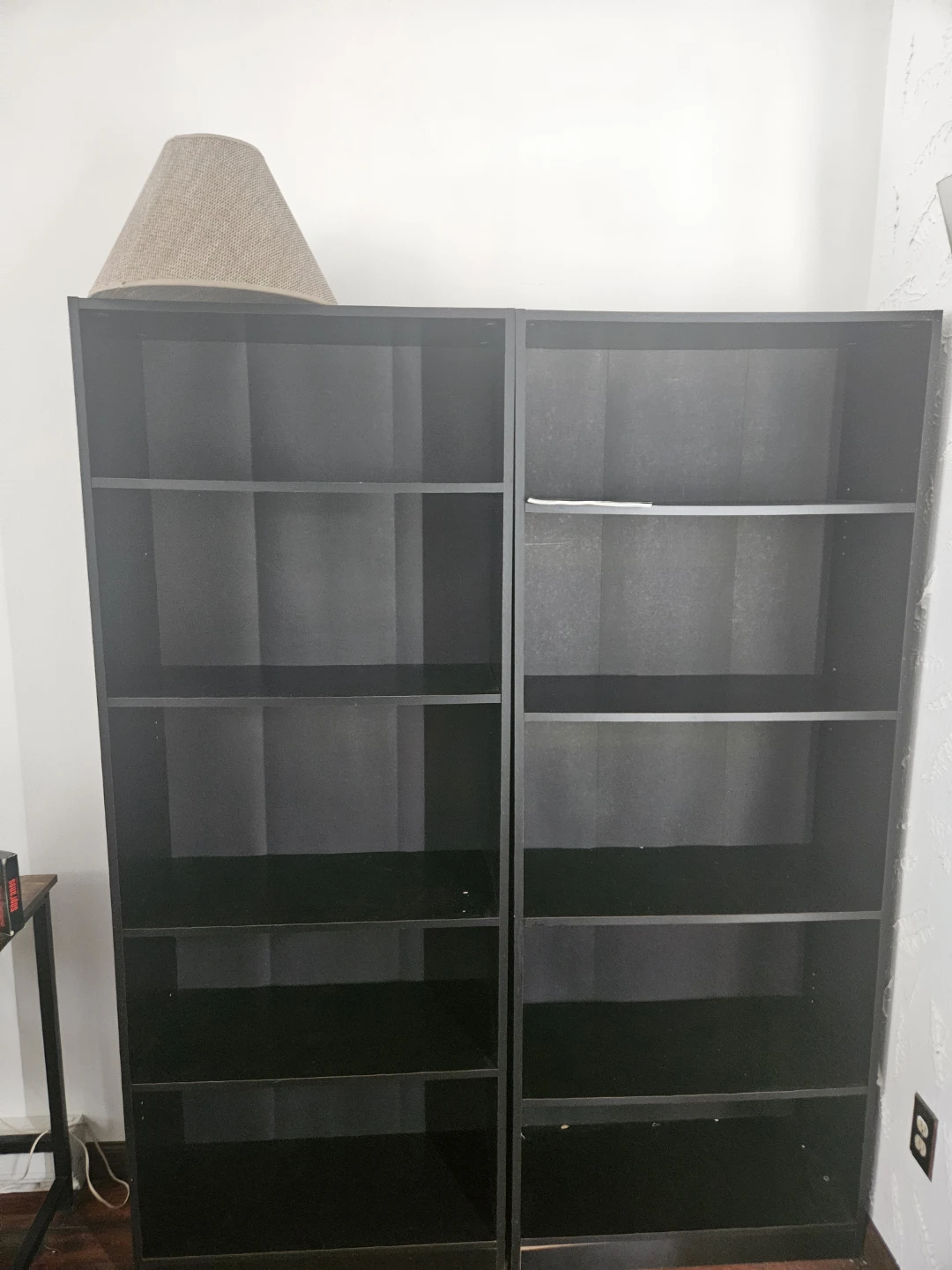 Black Bookcases (2)