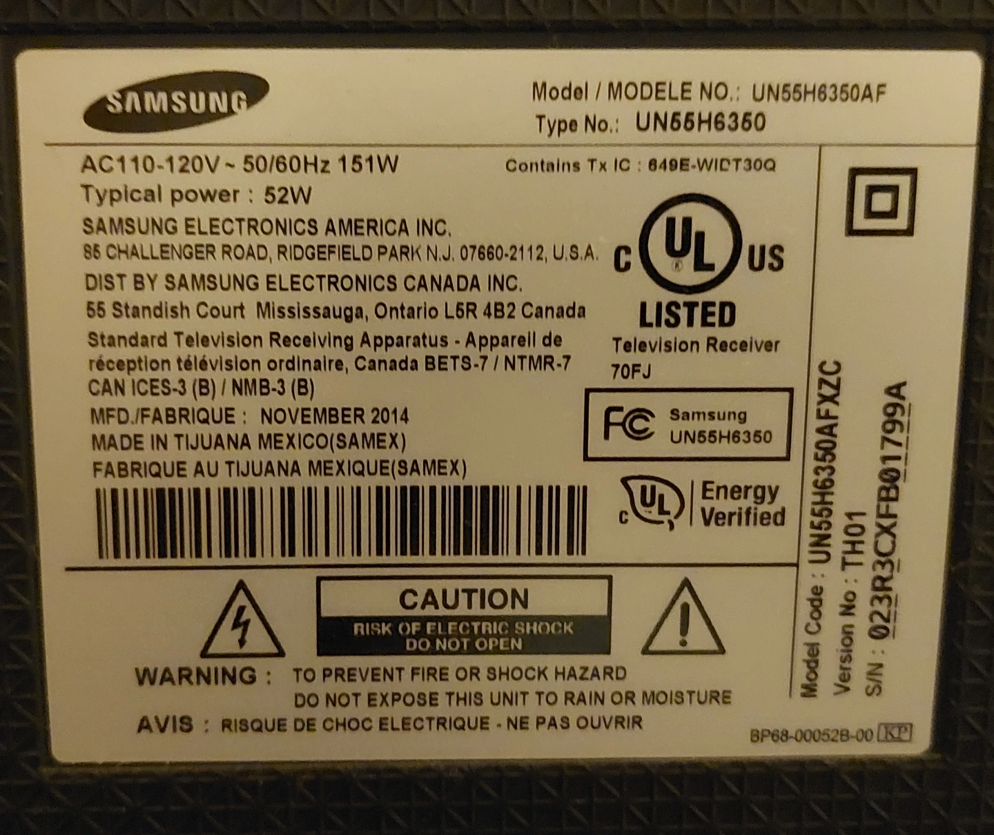 Samsung 55" Smart TV UN55H6350 - photo 2