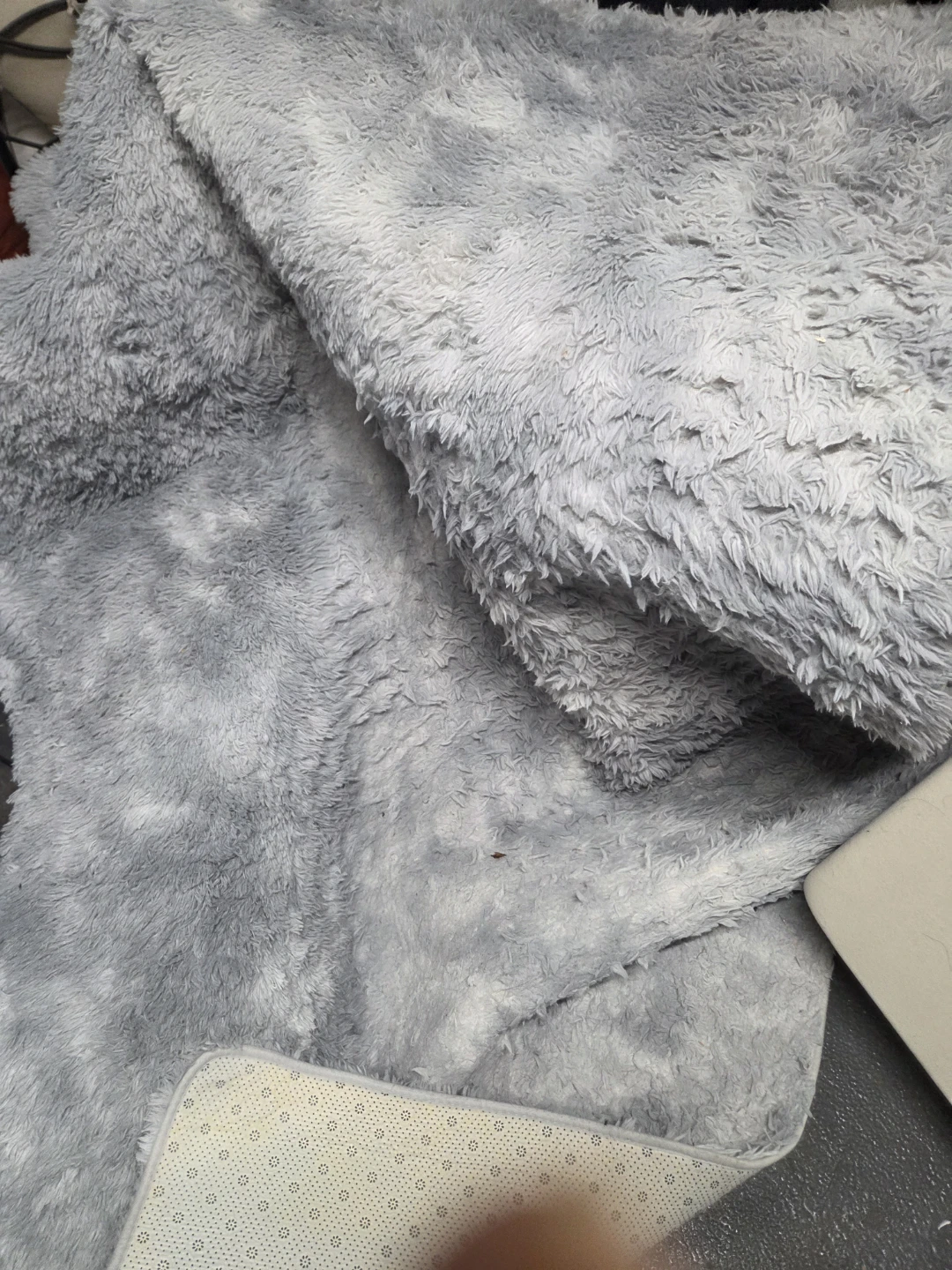 Grey Fluffy Rug - photo 4