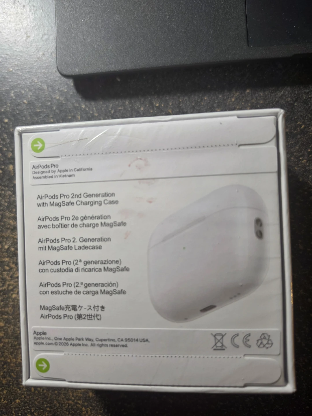 Apple air pods brand new in sealed nox