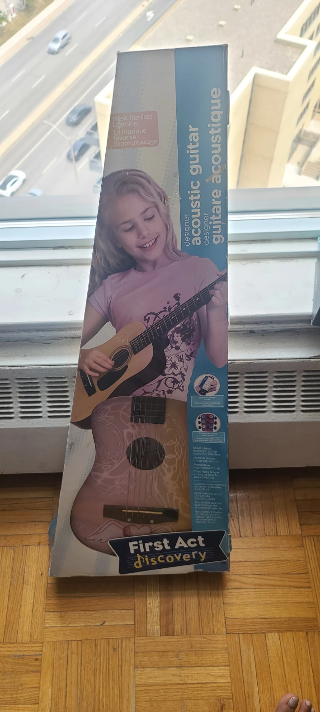 First Act Discovery Acoustic Guitar Pink