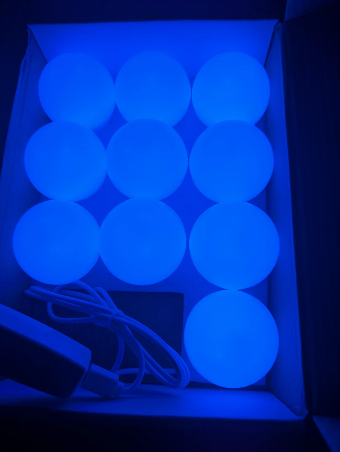 READ AD: NEW 10 LED Lights for Mirror / decorative lights: 4 col - photo 3