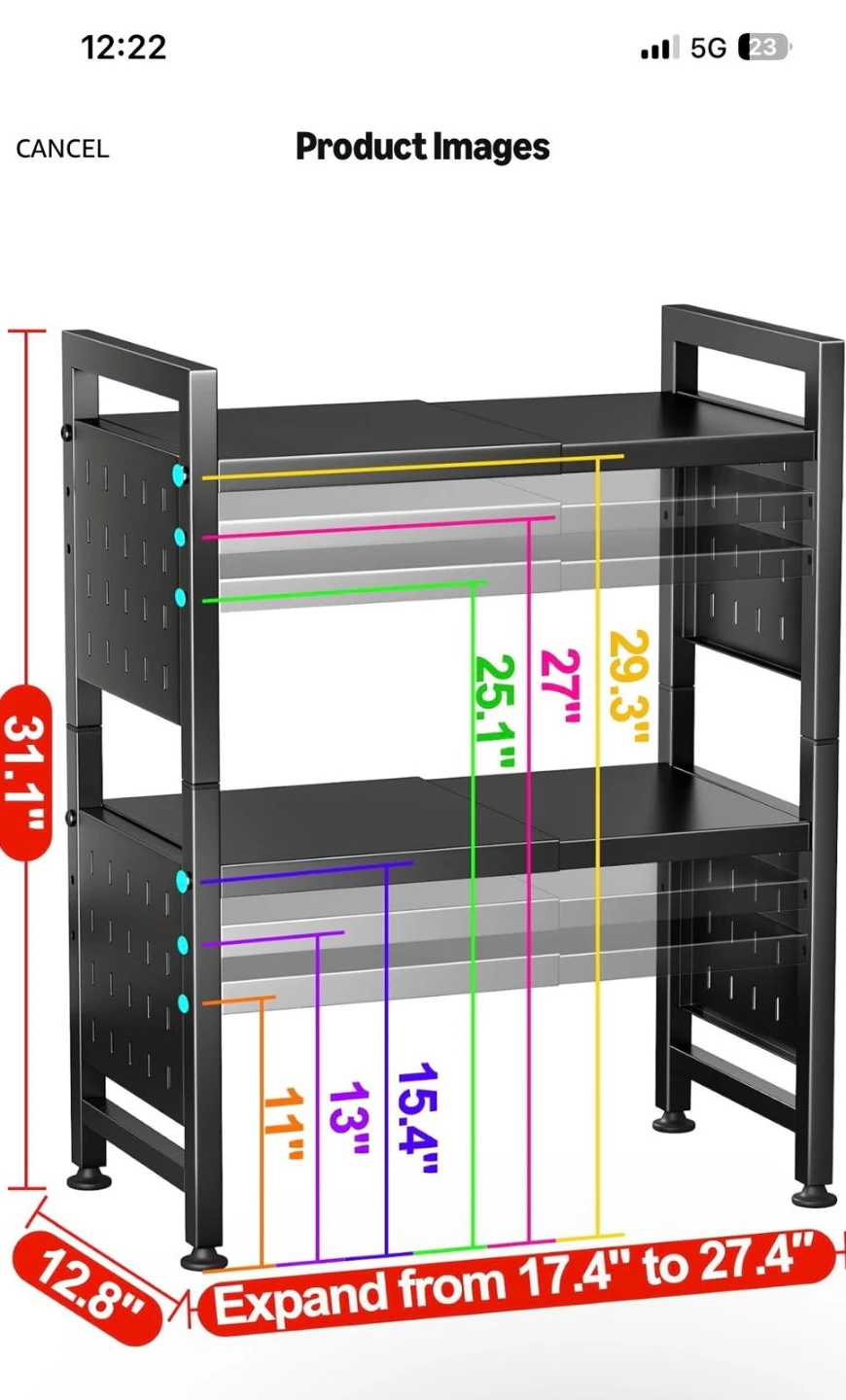 Multifunctional Microwave Oven Rack - photo 4