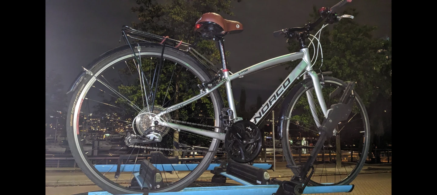 Bikes; tall Park Evo cruiser & smaller Norco road - photo 2