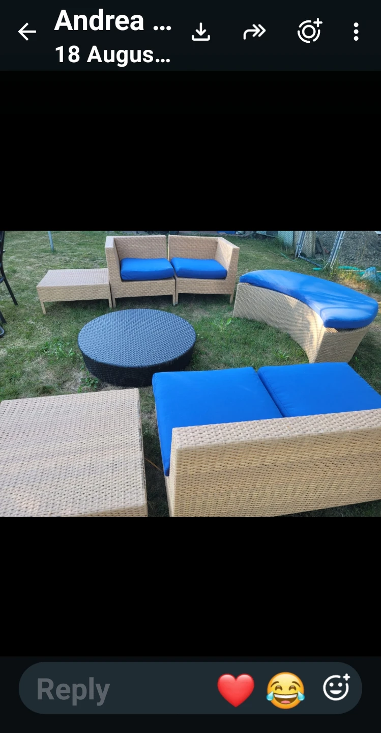 Patio Furniture Set with Cushions - photo 5