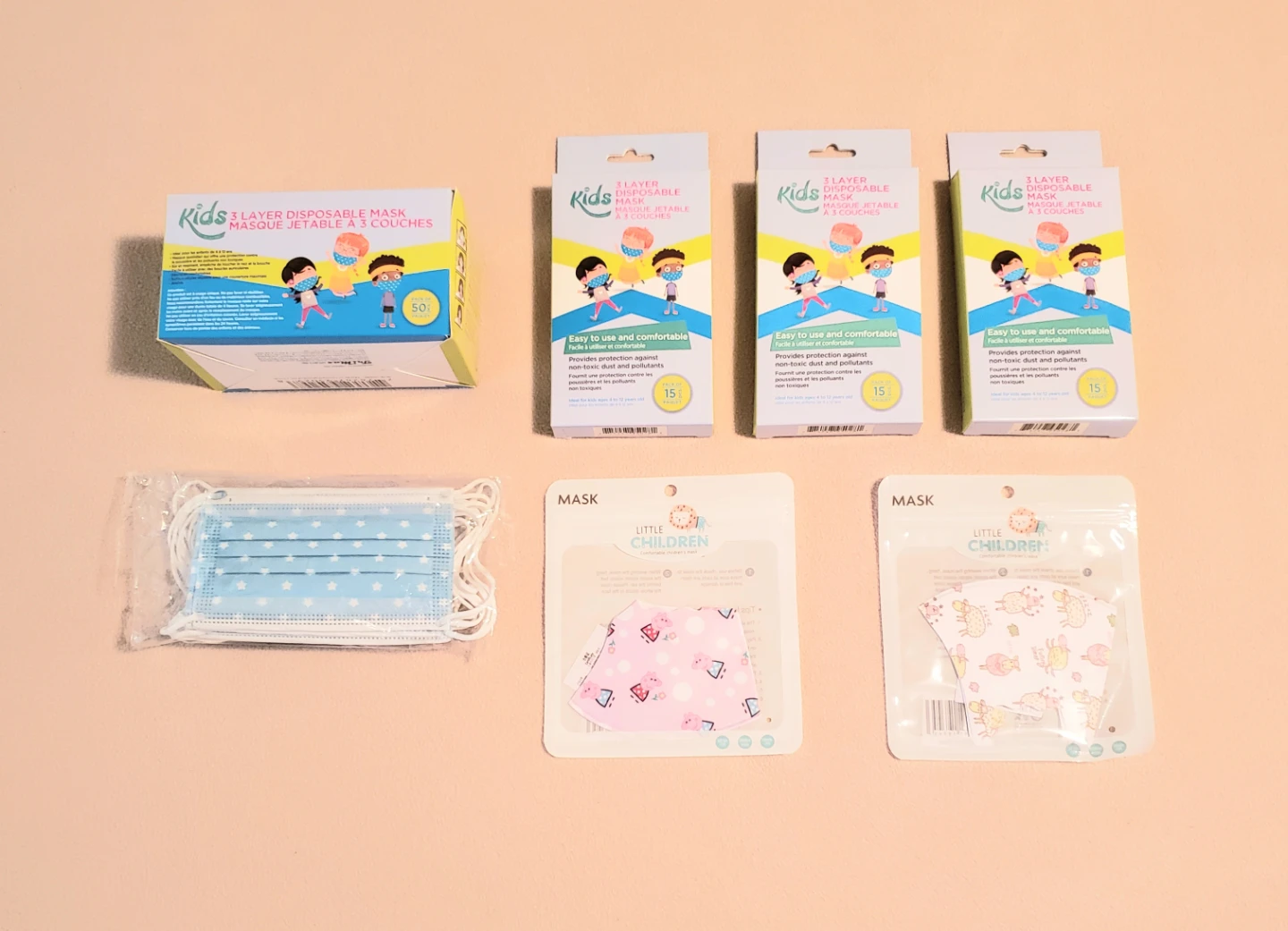 Kids Face Masks $5 for All