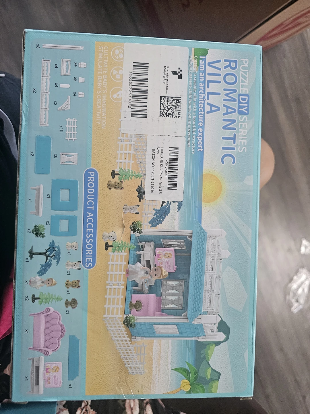 DIY Puzzle Villa Building Toy