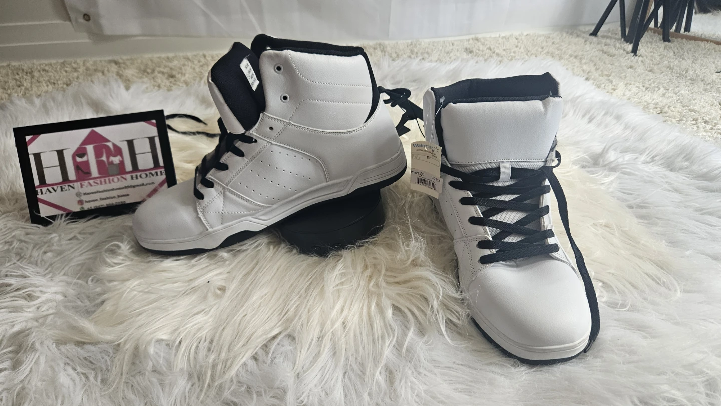 Athletic Works High-Top Sneakers - White Size 13..  $15 - photo 2